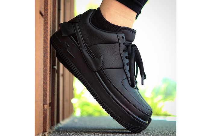 nike air force one jester black