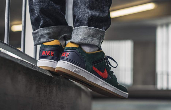 Nike SB Air Force 2 Low Blue Green AO0300-364 - Where To Buy - Fastsole