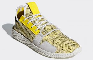 Pharrell adidas Afro Tennis Hu V2 Yellow White BB9543 02