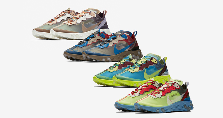 UNDERCOVER Nike React Element 87 Pack Release Update featured image