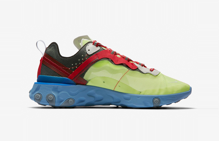 UNDERCOVER Nike React Element 87 Volt Red BQ2718-700 - Where To Buy ...