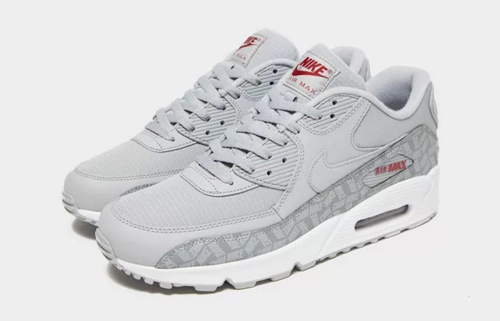nike air max 90 essential grey and white