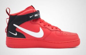 Nike Air Force 1 Low 07 LV8 Red 804609-605 02