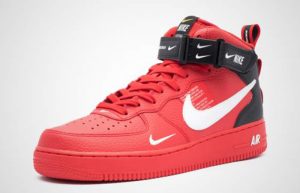 Nike Air Force 1 Low 07 LV8 Red 804609-605 03