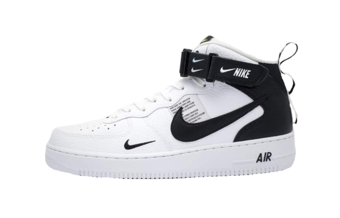 Nike Air Force 1 Mid 07 LV8 White Black 804609-103 – Fastsole