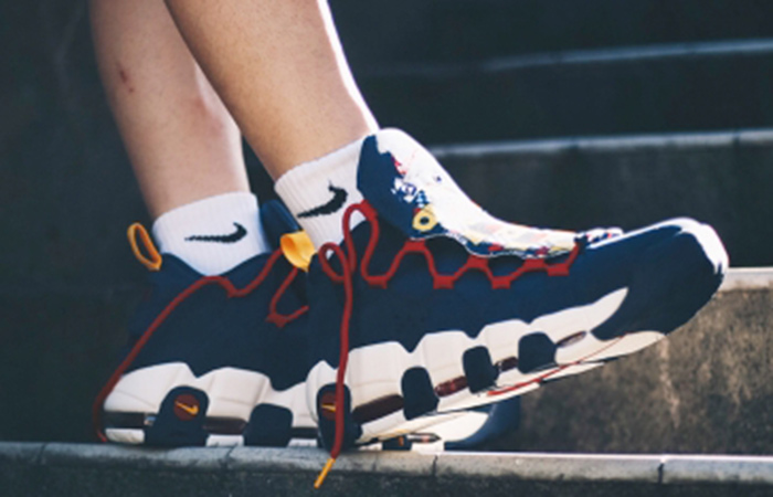 Nike Air More Money Navy Multi Where To Buy - Fastsole