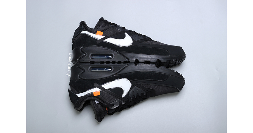 Off-White Nike Air Max 90 Black White Releasing This Fall 03
