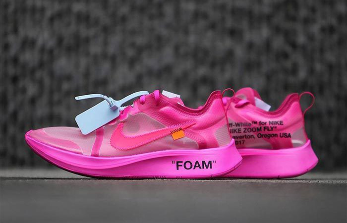 Off-White x Nike Zoom Fly SP Tulip Pink AJ4588-600 - Fastsole