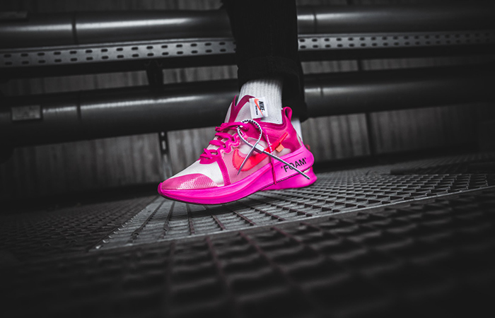 off white zoom fly tulip pink