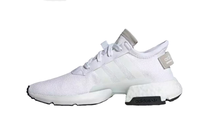 white pod adidas