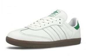 adidas Samba White Green D96783 02
