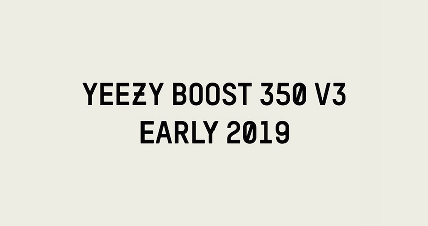 adidas Yeezy Boost 350 V3 Dropping In 2019 01