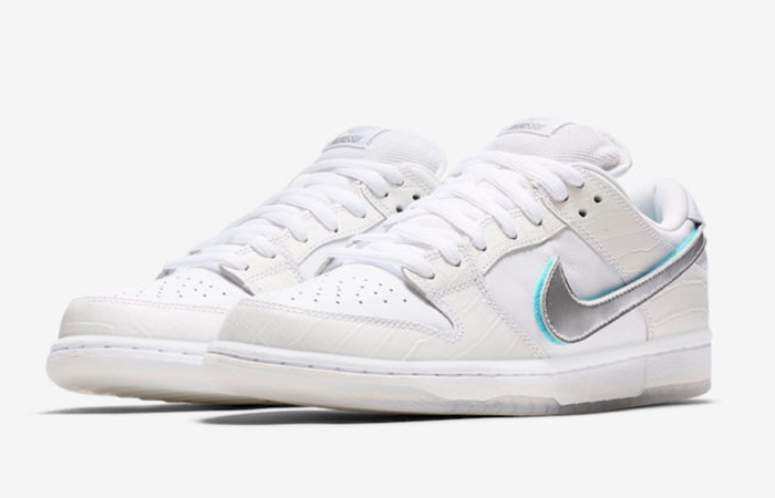 nike sb dunk diamond white