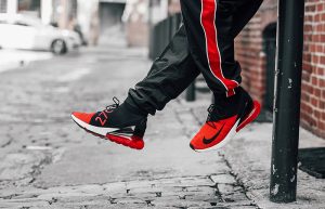 Nike Air Max 270 Flyknit Red Black AO1023-601 03