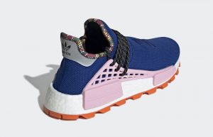 Pharrell Williams adidas NMD Hu Inspiration Blue Pink EE7579