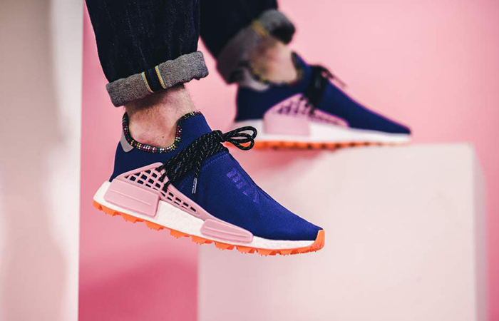 Pharrell Williams adidas NMD Hu Inspiration Pack Blue Pink EE7579 02
