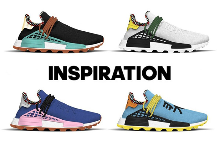 Adidas x Pharrell Williams NMD Human Race HU 'Inspiration Pack' White