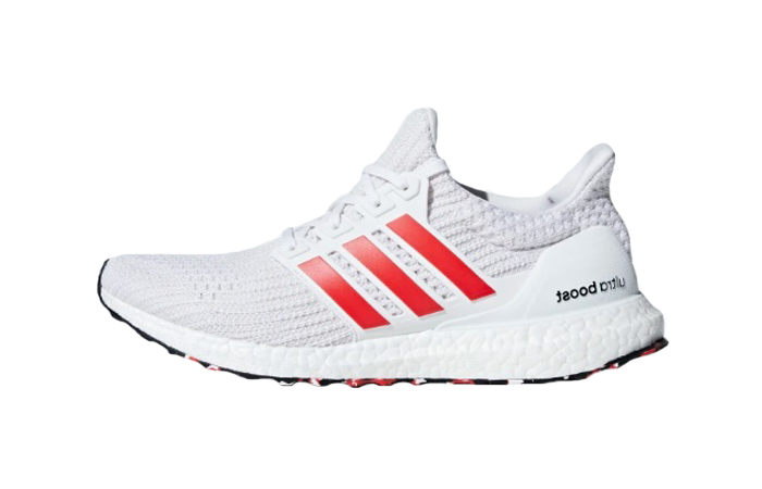 white red ultraboost