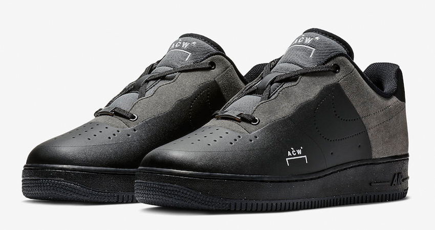 A-Cold-Wall x Nike Air Force 1 Low Mono Pack Release Date 06