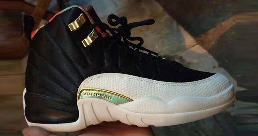 First Look at the Air Jordan 12 Chinese New Year 2019 01