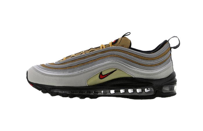 silver and gold nike