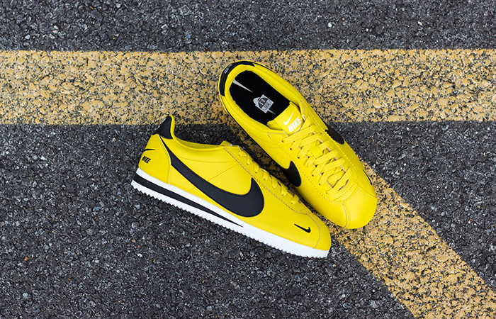 Nike Cortez Yellow Black 807480-700
