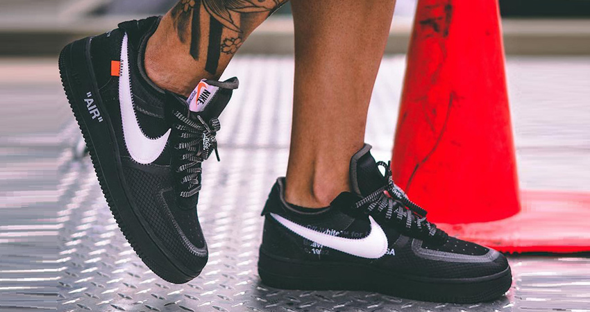 Off-White x Nike Air Force 1 Low Black Release Date 02