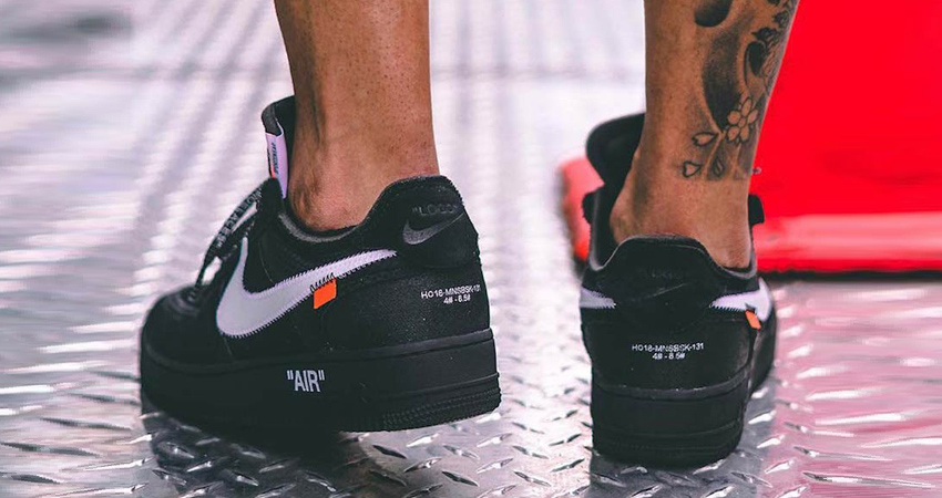 Off-White x Nike Air Force 1 Low Black Release Date 04
