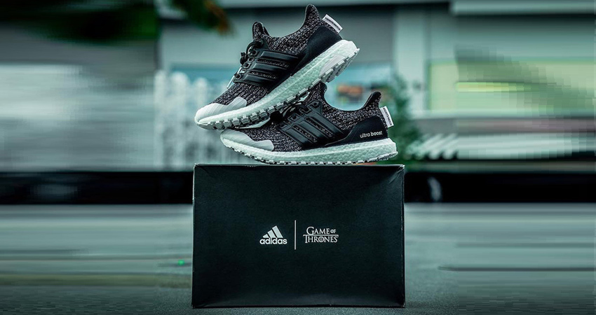 Game of Thrones x adidas Ultra Boost Nights Watch Release Date 06
