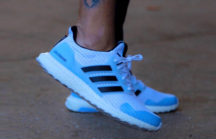 Game of Thrones x adidas Ultra Boost White Walkers On Foot