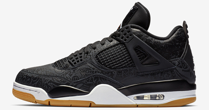 Nike Air Jordan 4 Black Laser Official Look 02