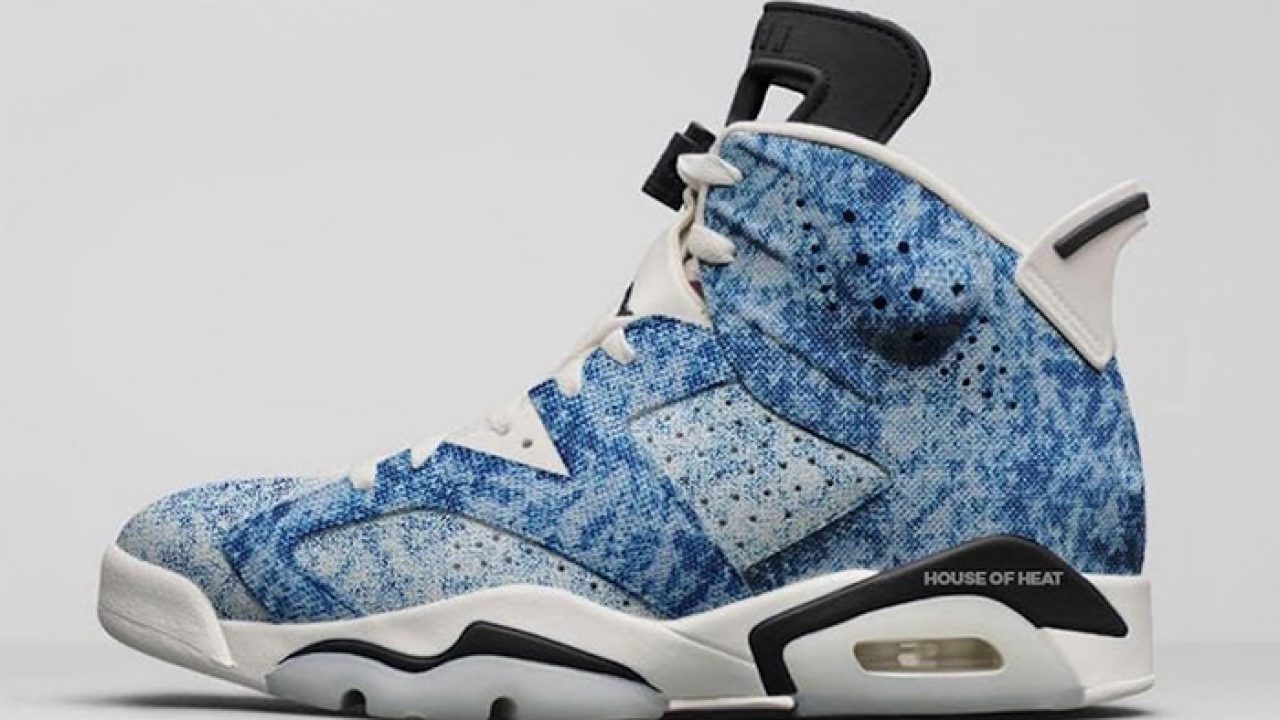 Nike Air Jordan 6 Acid Wash Denim Release Details Fastsole