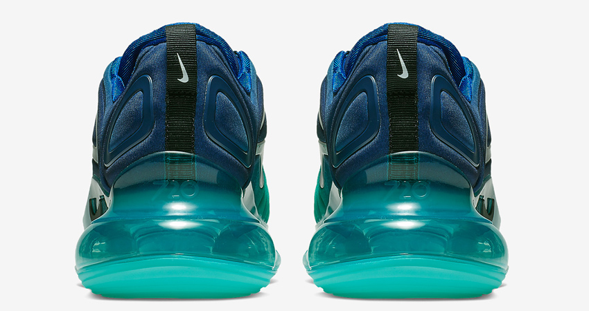 Nike Air Max 720 in Teal and Royal Blue 03