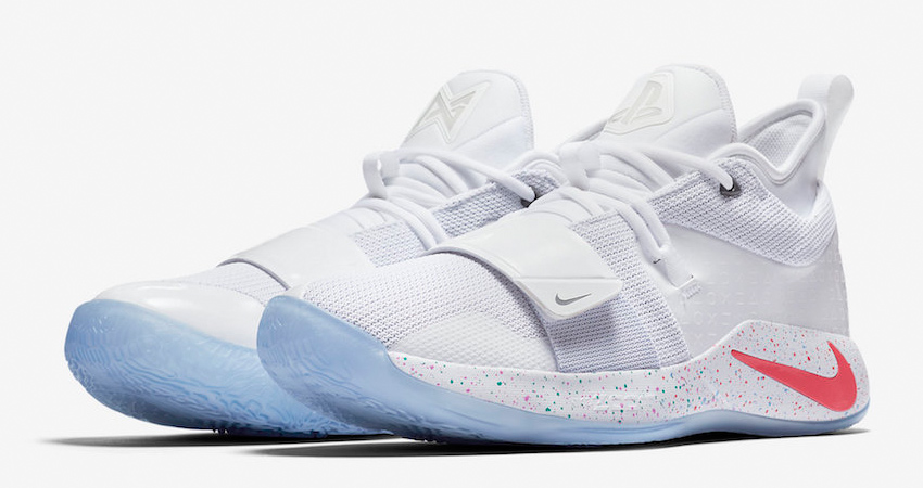 PlayStation Nike PG 2.5 White Closer Look 03