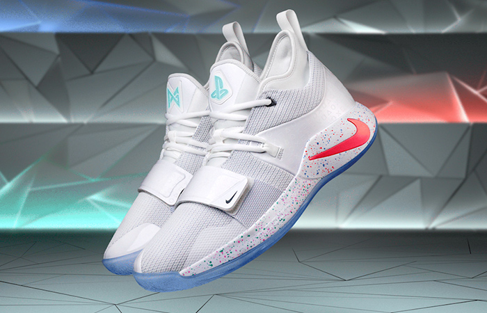 PlayStation Nike PG 2.5 White Closer Look