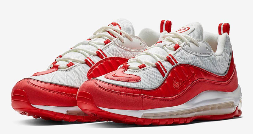 Release Date Confirmed for Nike Air Max 98 University Red 01