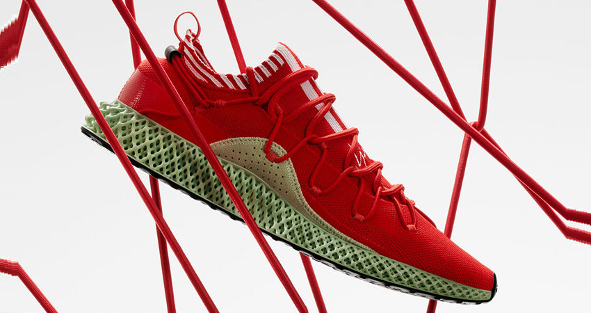 adidas Y-3 Futurecraft 4D To Drop In Red and Green Accent 01