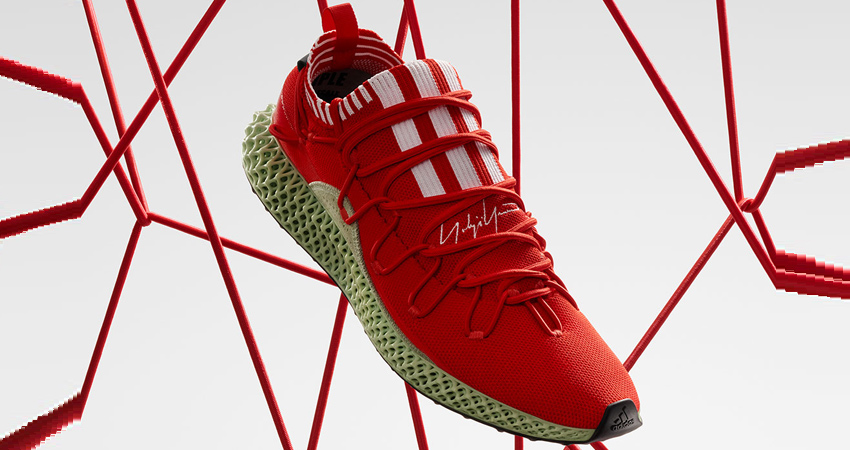adidas Y-3 Futurecraft 4D To Drop In Red and Green Accent 03