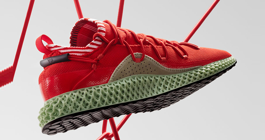 adidas Y-3 Futurecraft 4D To Drop In Red and Green Accent 05