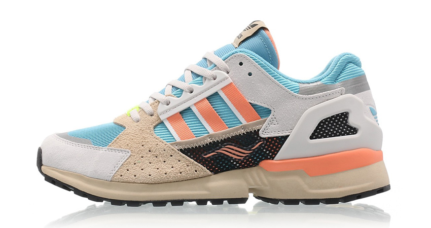 Official Look At The adidas ZX 10.000C Blue Coral 03
