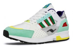 Overkill adidas Consortium ZX 10.000C “I Can If I Want” Pack White Geen EE9486