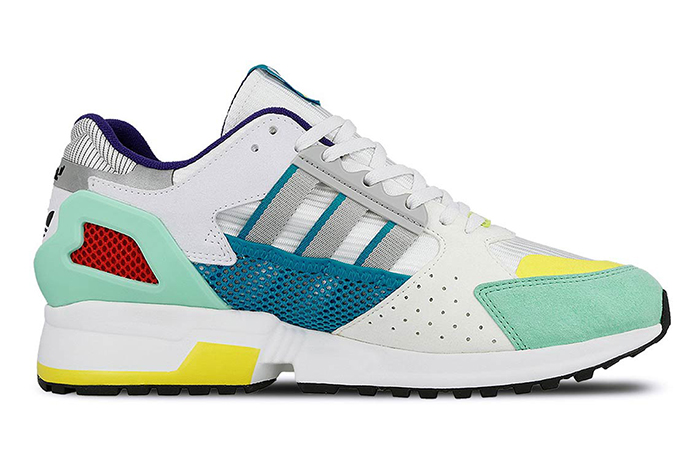 Overkill adidas Consortium ZX 10.000C “I Can If I Want” Pack White Gren EE9486