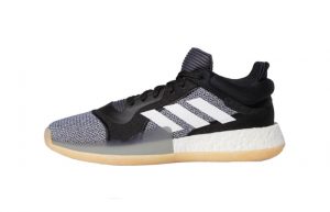 adidas Marquee Boost Low Black White D96932 ft