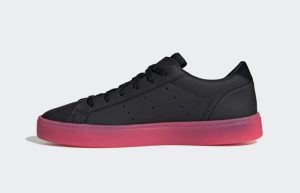 adidas Sleek Black Pink Women G27341
