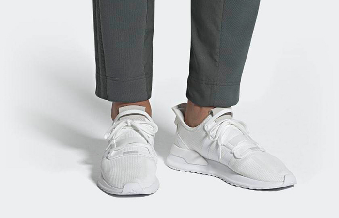 adidas originals u_path run trainers in triple white