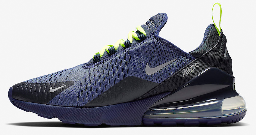 Official Look of Nike Air Max 270 Blue Vol