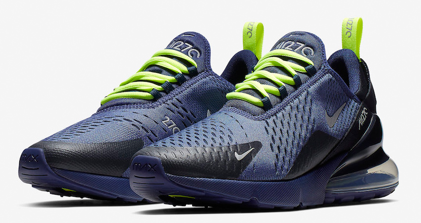 Official Look of Nike Air Max 270 Blue Volt 02