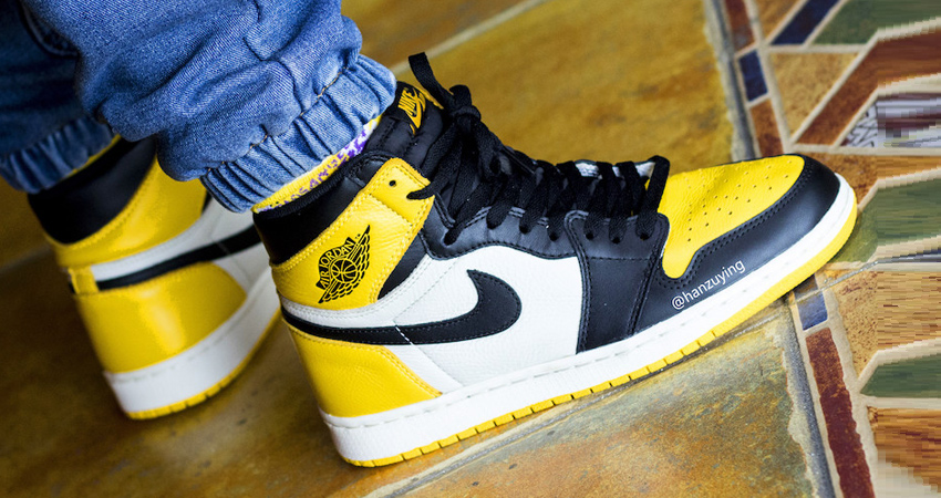 The Air Jordan 1 Yellow Toe Is In Highest Discussion To Release This Summer 04