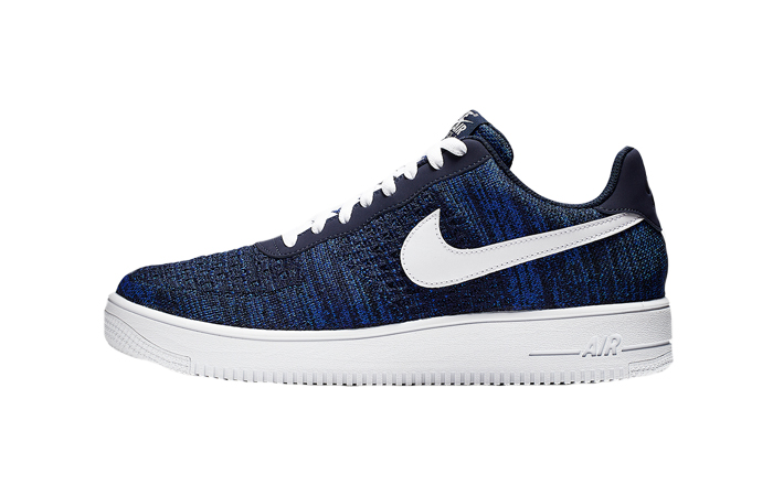 air force flyknit blue