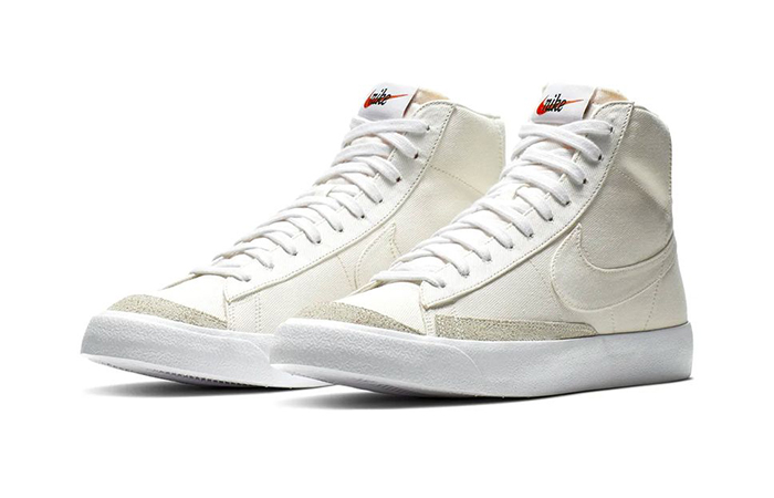 Nike Blazer Mid White Canvas CD8238-100 - Where To Buy - Fastsole
